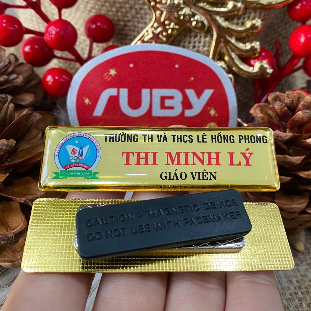Bảng Tên In Cố Định