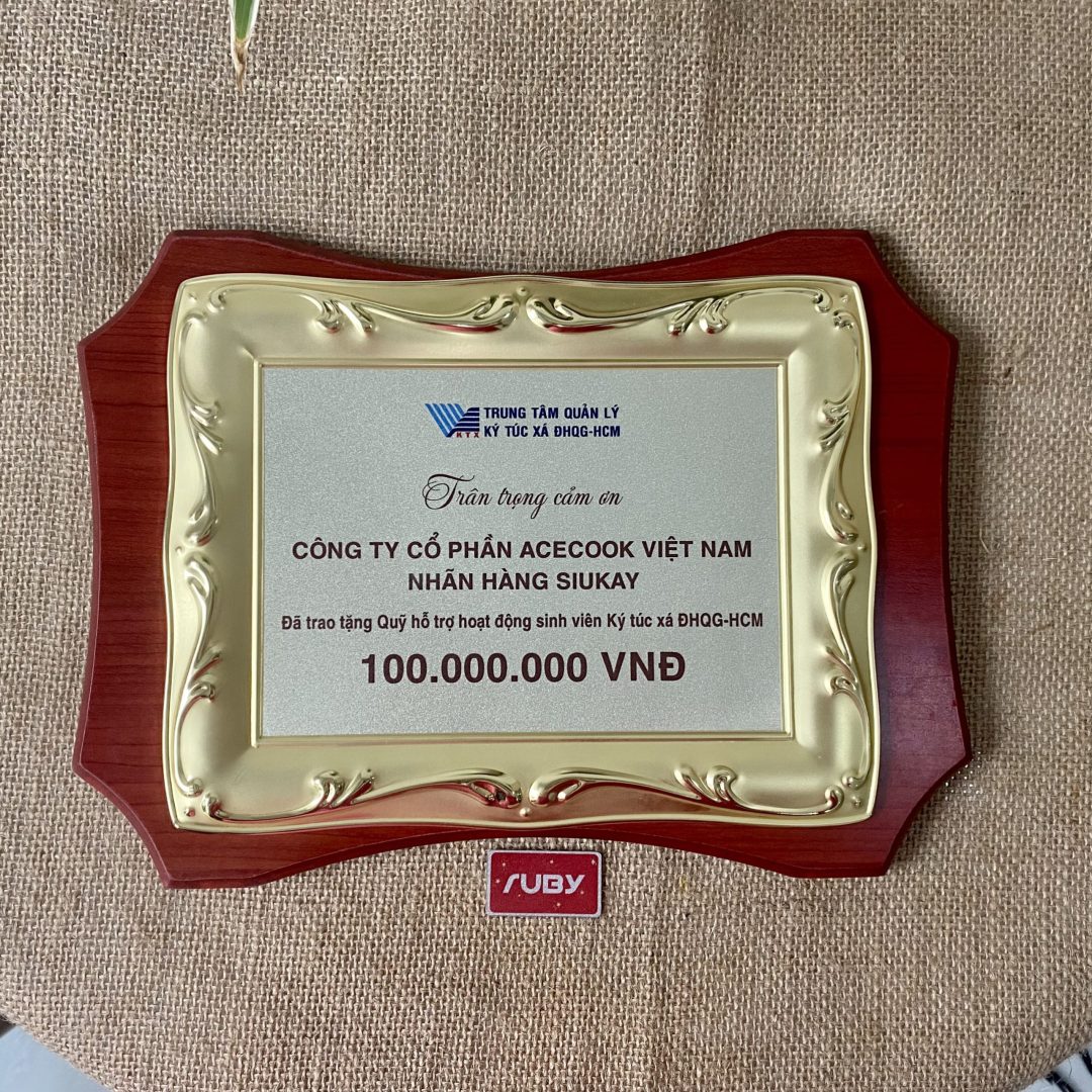 Bảng vinh danh - Trung Tâm Quản Lý Ký Túc Xá ĐHQG-TPHCM