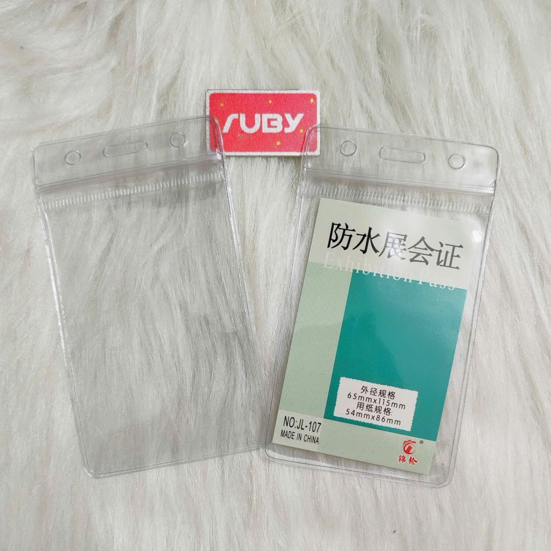 Bao thẻ có khóa zip giá rẻ - kích thước nhỏ